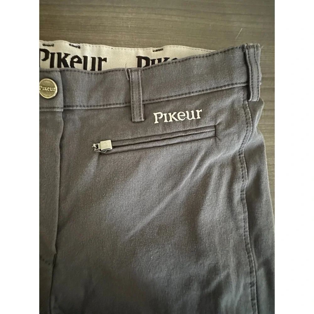 Pikeur Lugana Women's US Size 28 Gray Full Seat Equestrian Breeches 30x28